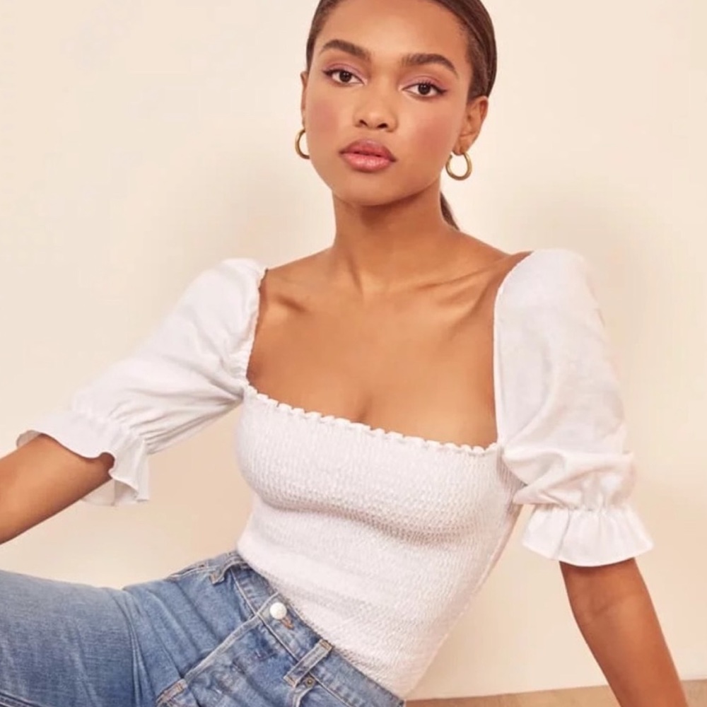 SOLD OUT Reformation Clementine Top